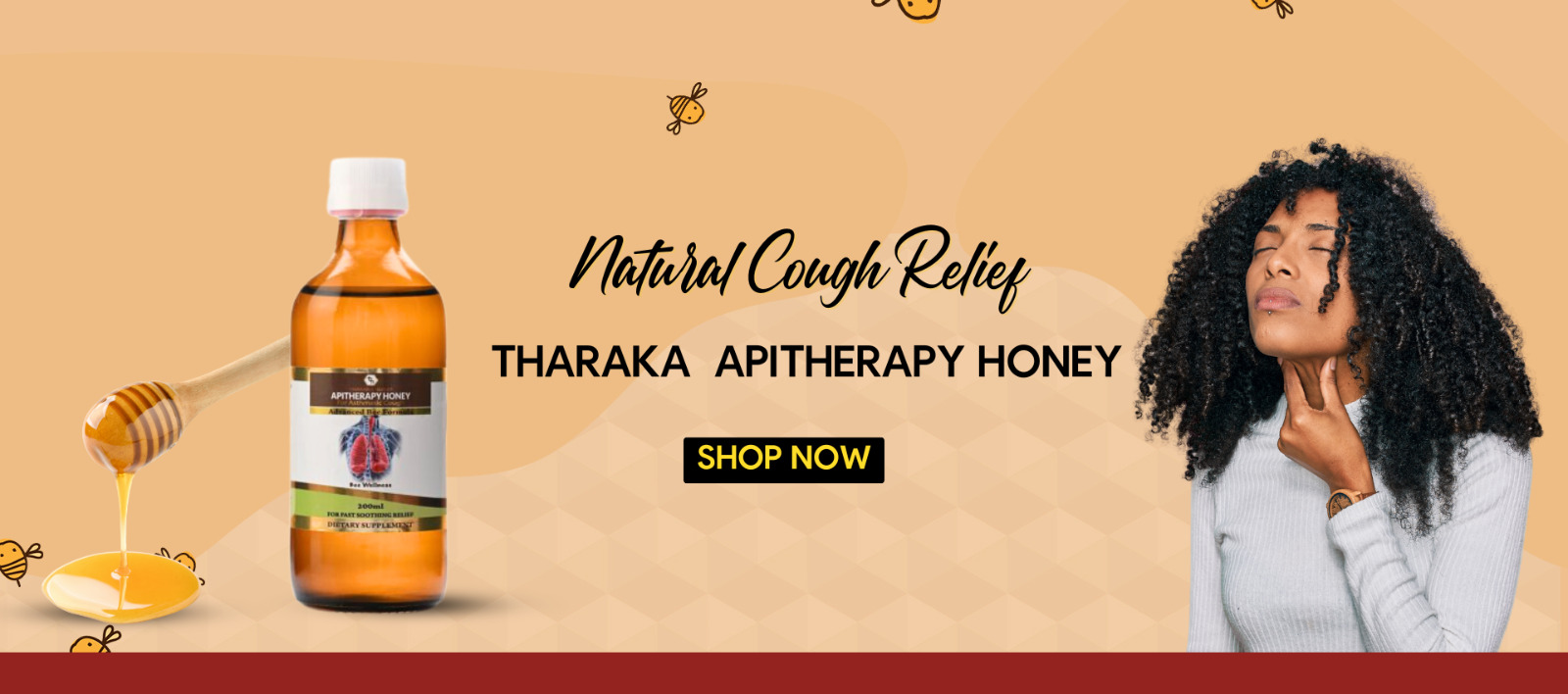 natural-cough Tharaka Honey Apitherapy Honey Product