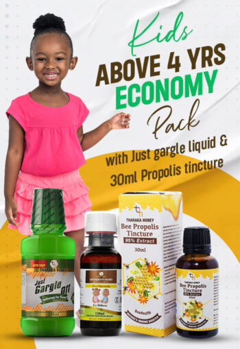 Combo: Kids Above 4 Economy Pack With Just Gargle Liquid