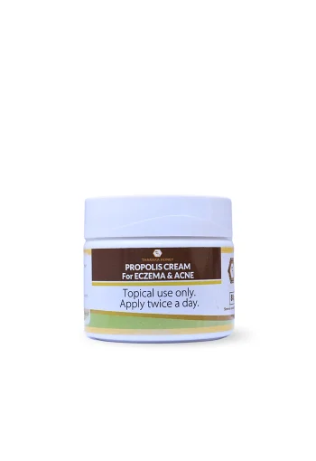 Deeply nourishing propolis cream to prevent eczema flare-ups