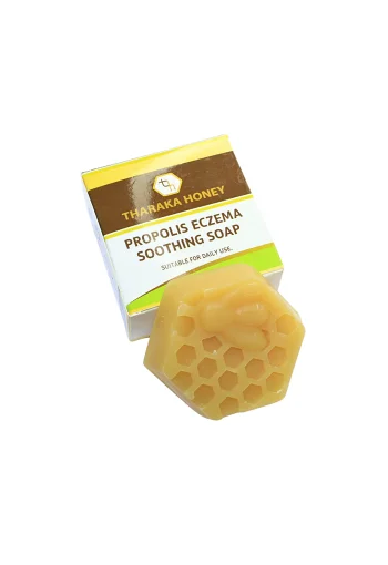 Gentle propolis soap bar for sensitive and eczema-affected skin