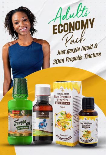 Combo: Adults Economy Pack With Just Gargle Liquid