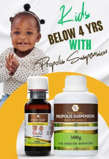 Kids Pack Below 4 With Propolis Suspension
