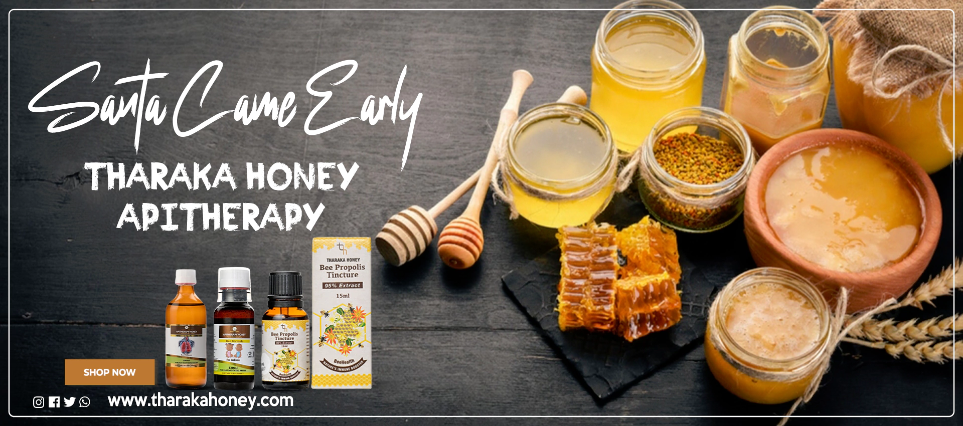 Tharaka Honey Santa Came Early