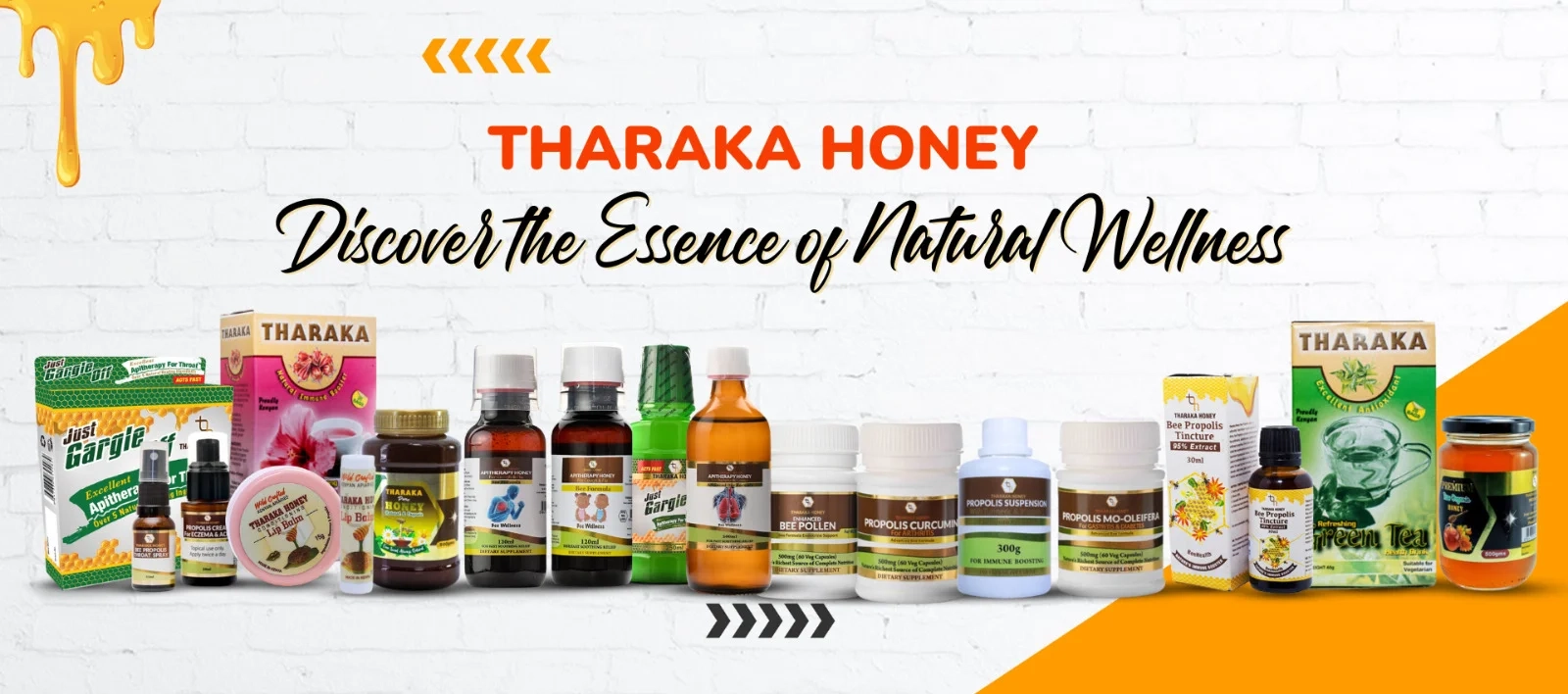 Tharaka Honey Products Display